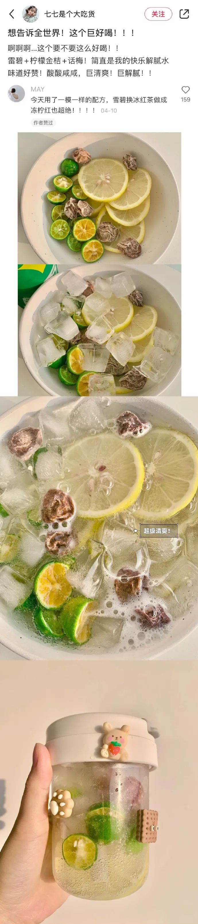 《各种自制冷饮做法》夏天要冰冰凉凉